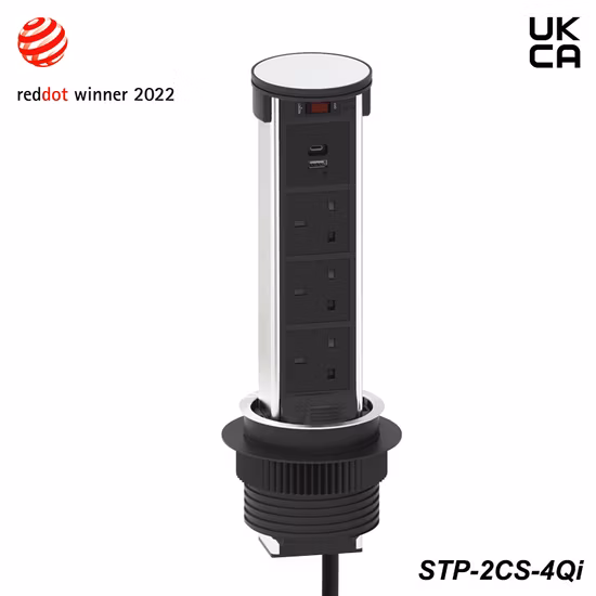 Netbox Move Pop Pull up Kitchen Socket